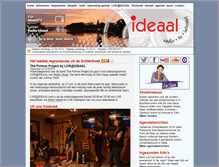 Tablet Screenshot of ideaal.org